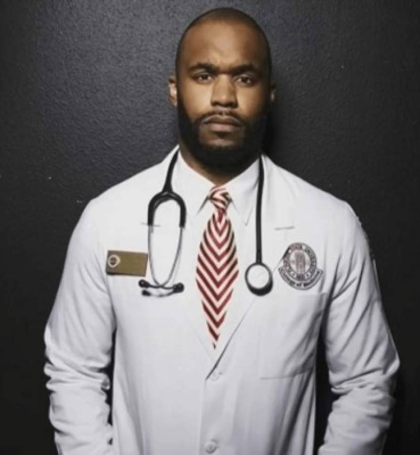Mayron Rolle, exjugador de la NFL, ahora como médico lucha contra el coronavirus
