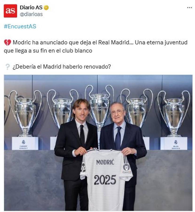 Modric se marcha del Real Madrid y así reacciona la prensa mundial: La peor noticia del año; Ya no nos queda nada...