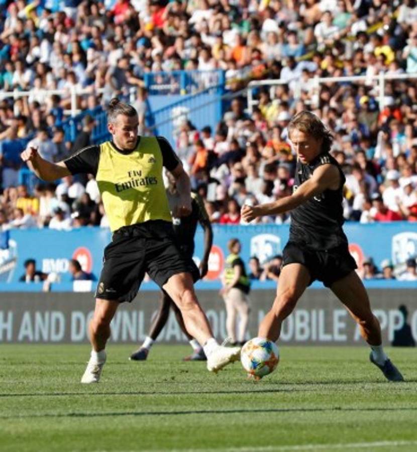 La vuelta de Zidane, la magia de Hazard y con estadio lleno, así entrenó el Real Madrid en Montreal