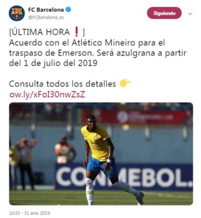 Se cierra el mercado: Barcelona anuncia dos refuerzos; hondureño es presentado en Europa