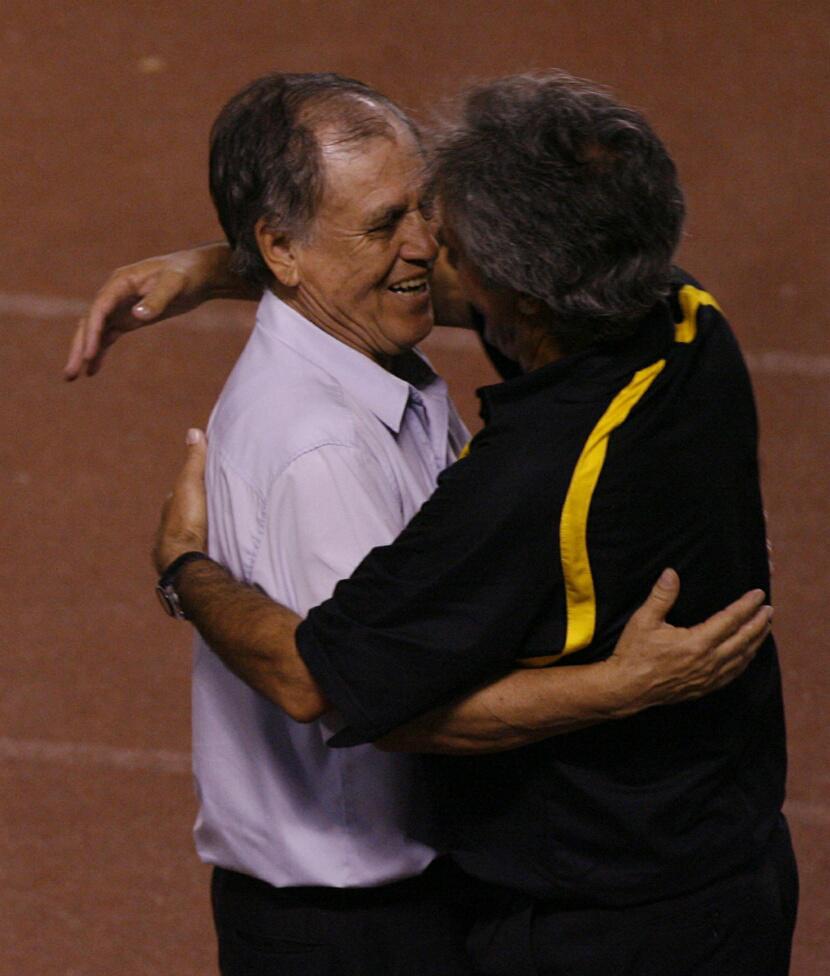 Históricas fotos del clásico sampedrano Real España - Marathón: un DT golpeado, leyendas y nostalgia