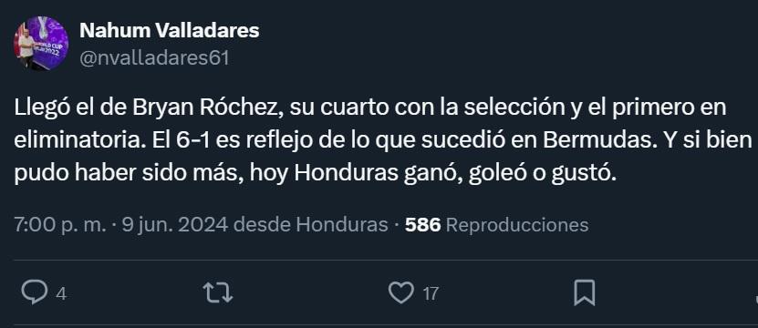 ¿Era para goleada? Prensa deportiva reacciona a la victoria de Honduras vs Bermudas: “Rueda logró triunfo aplastante”
