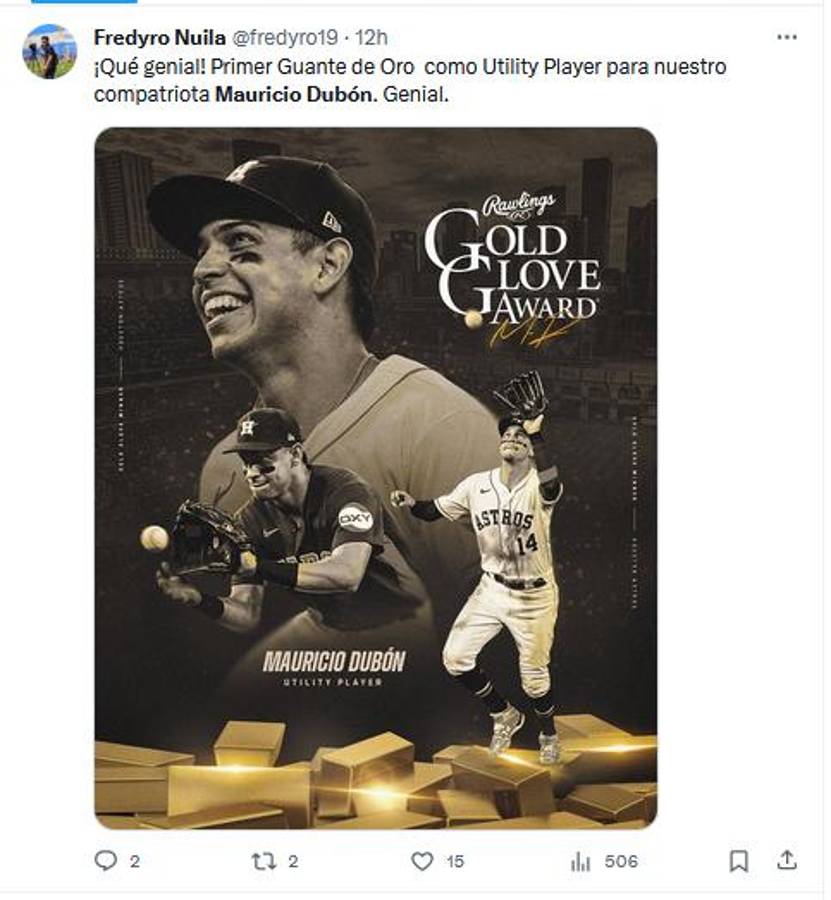 Los Astros de Houston y la prensa hondureña se rinde ante Mauricio Dubón: “Es nuestro The Best”