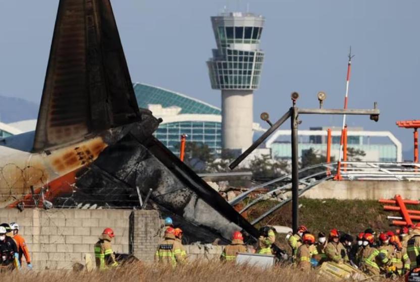 Tragedia en Corea del Sur: 179 muertos tras estrellarse un avión y la presunta causa del terrible accidente