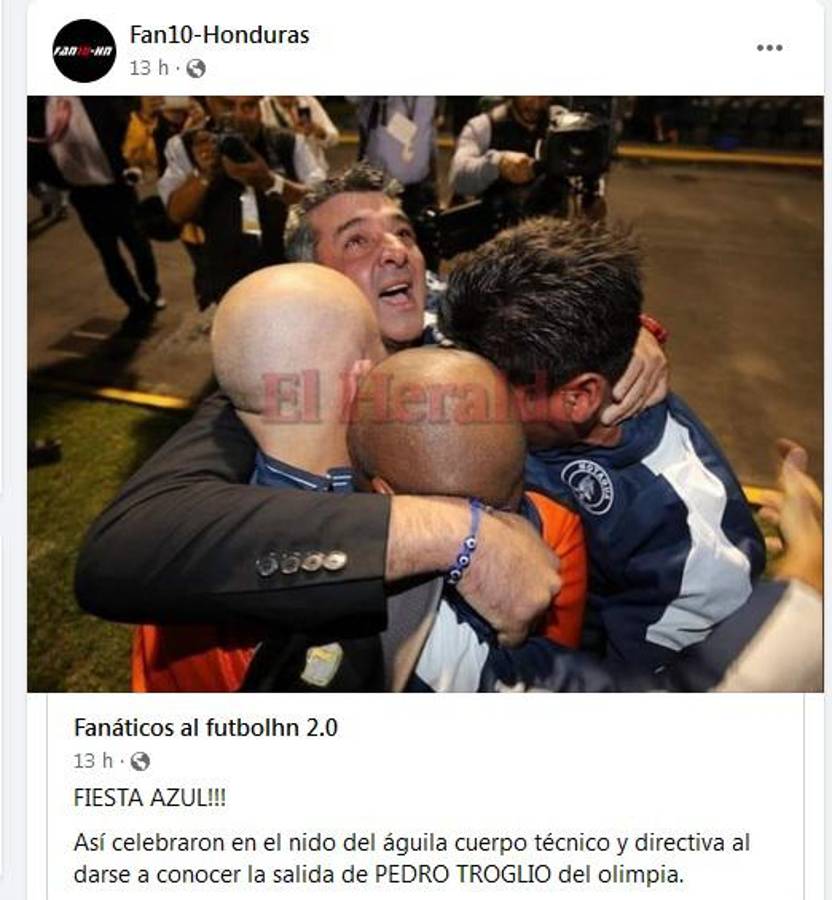 Los tremendos memes del adiós de Pedro Troglio del Olimpia donde no perdonan a Motagua