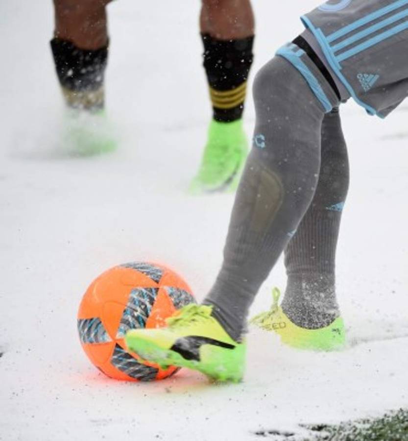 Las fotografías más sorprendentes del Atlanta-Minnesota bajo la nieve en la MLS