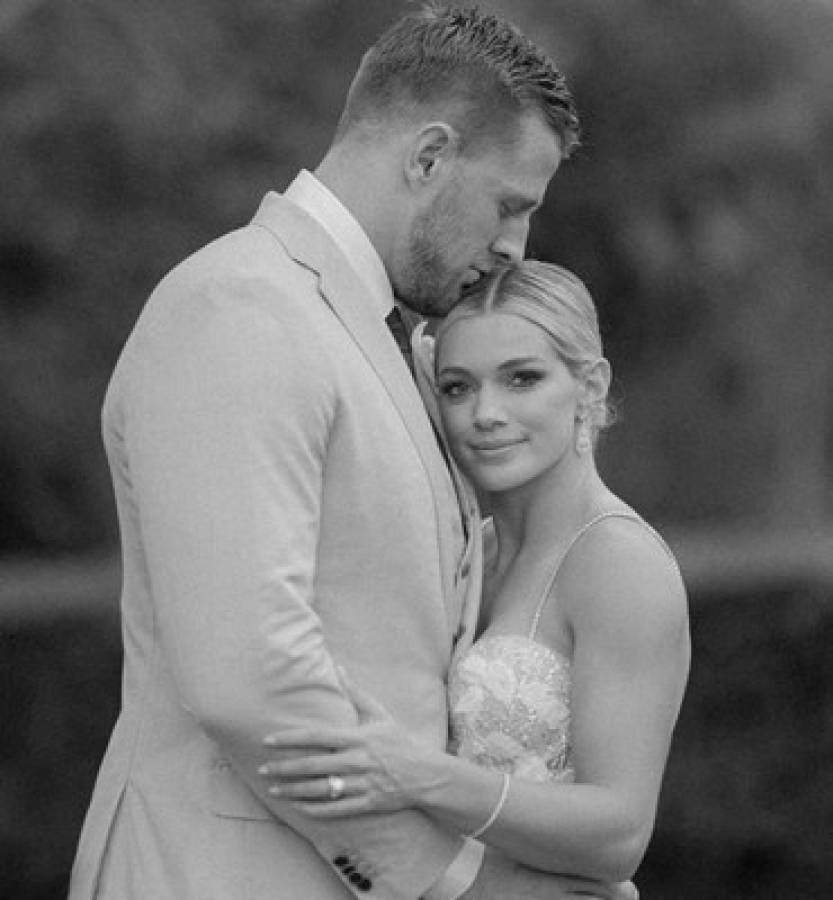 Gran boda entre estrellas del deporte: Jugadora de la selección de Estados Unidos se casa con JJ Watt