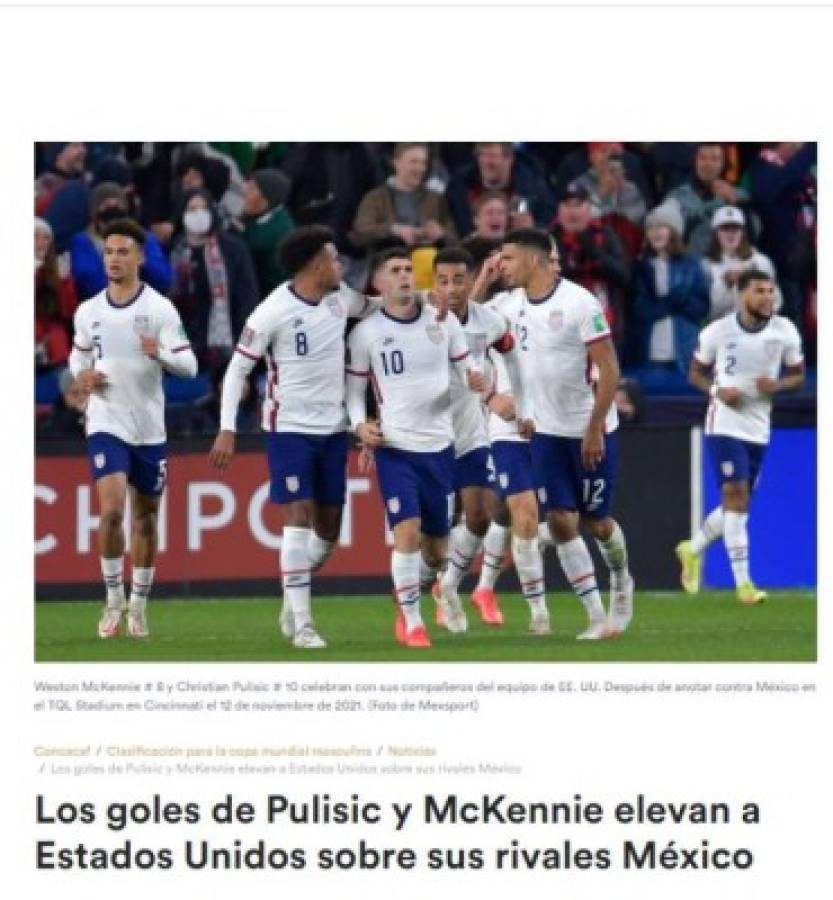 'Qatar solo fue un sueño': Las principales portadas en Concacaf tras la jornada 7 en la Eliminatoria