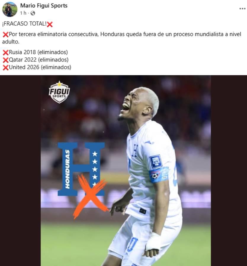 Fracaso ridículo, Se tienen que ir: señalan a los culpables de la vergonzosa eliminación de Honduras del Mundial 2026