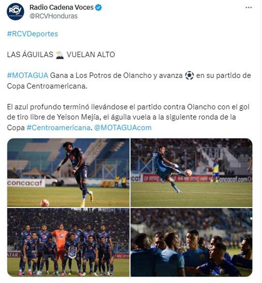 “Será el único de Honduras clasificado” y “Denle a Ninrod sus flores”: la reacción de la prensa a la victoria de Motagua ante Olancho