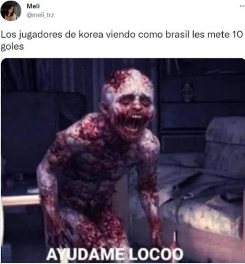 ¿Tiembla Argentina? Los jocosos memes que dejó la goleada de Brasil a Corea del Sur en el Mundial