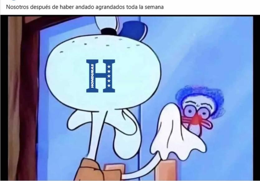 Los jocosos memes que hacen víctima a Honduras tras la fea eliminación contra México y señalan al culpable