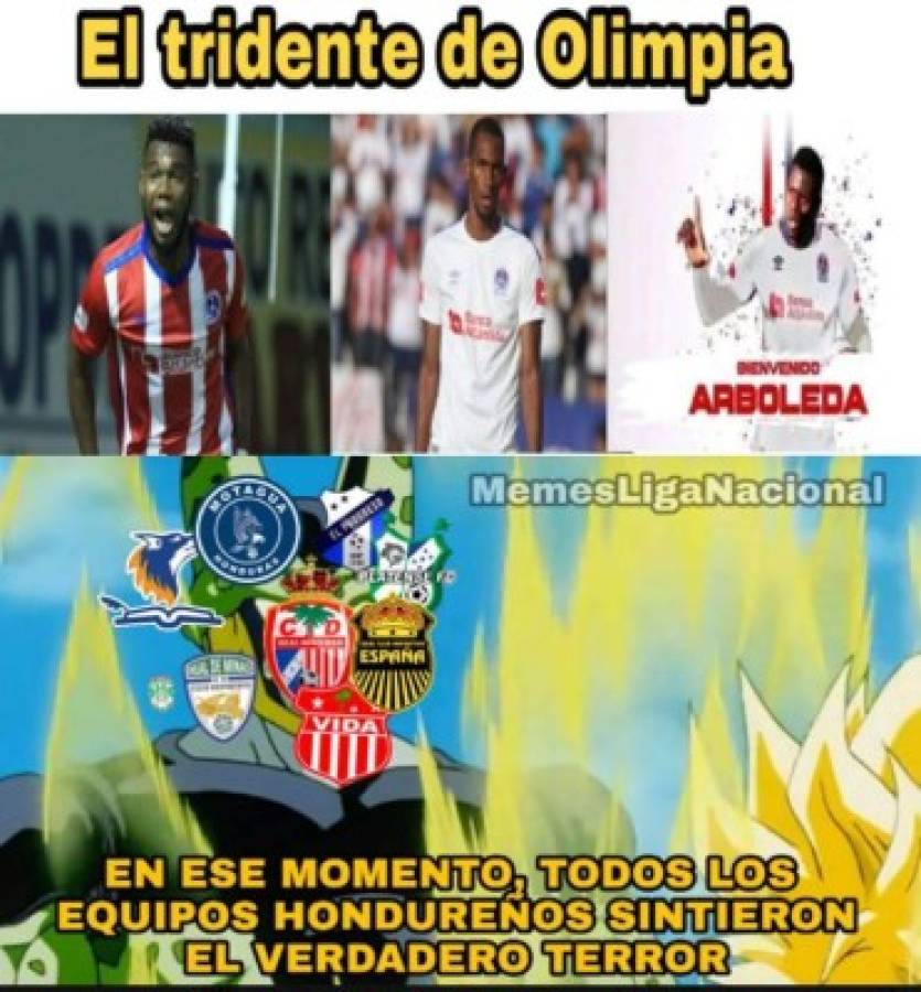 Los memes que generó el fichaje de Yustin Arboleda con Olimpia para el Clausura