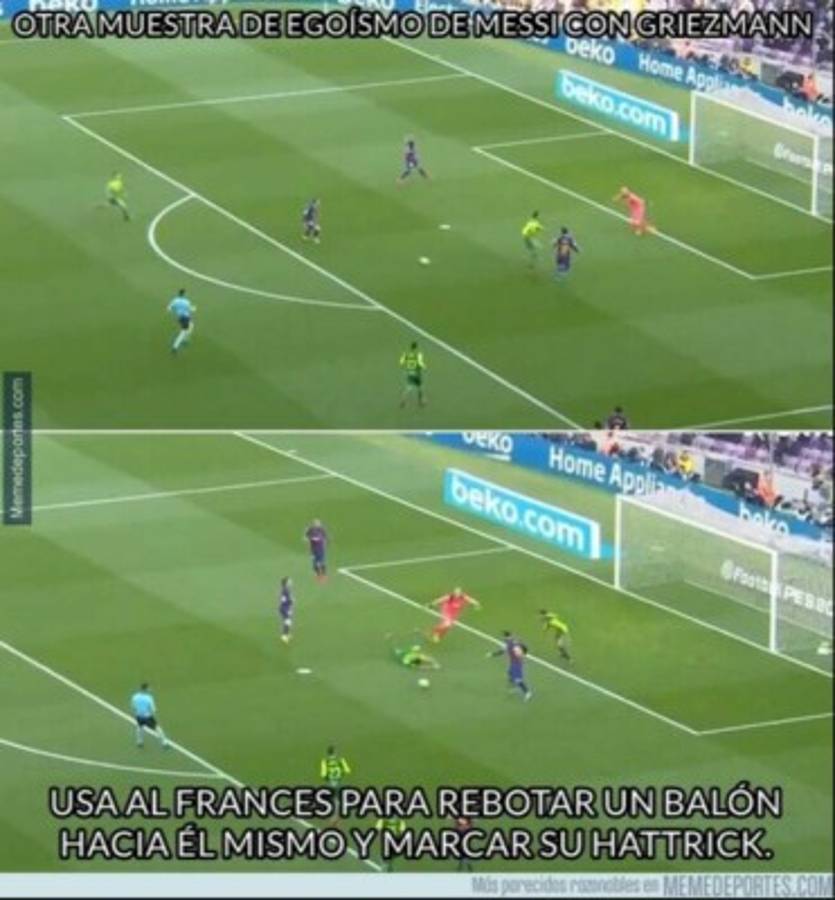 Lionel Messi y Eden Hazard, víctimas favoritas de los memes de la semana