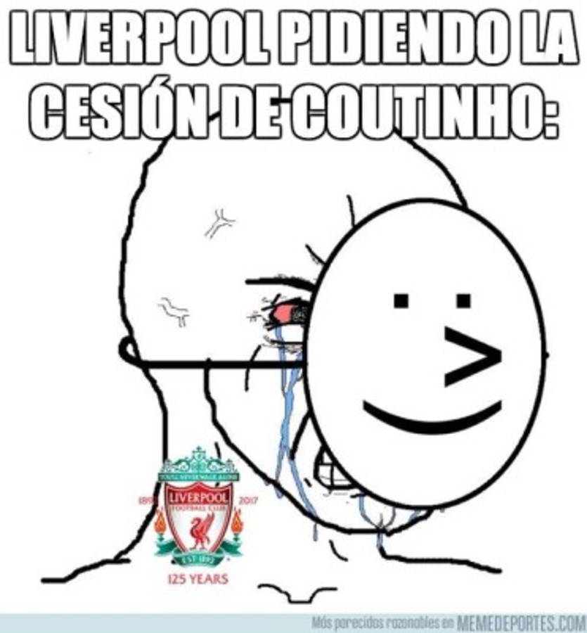 Coutinho fue presentado en el FC Barcelona y los memes no se hicieron esperar