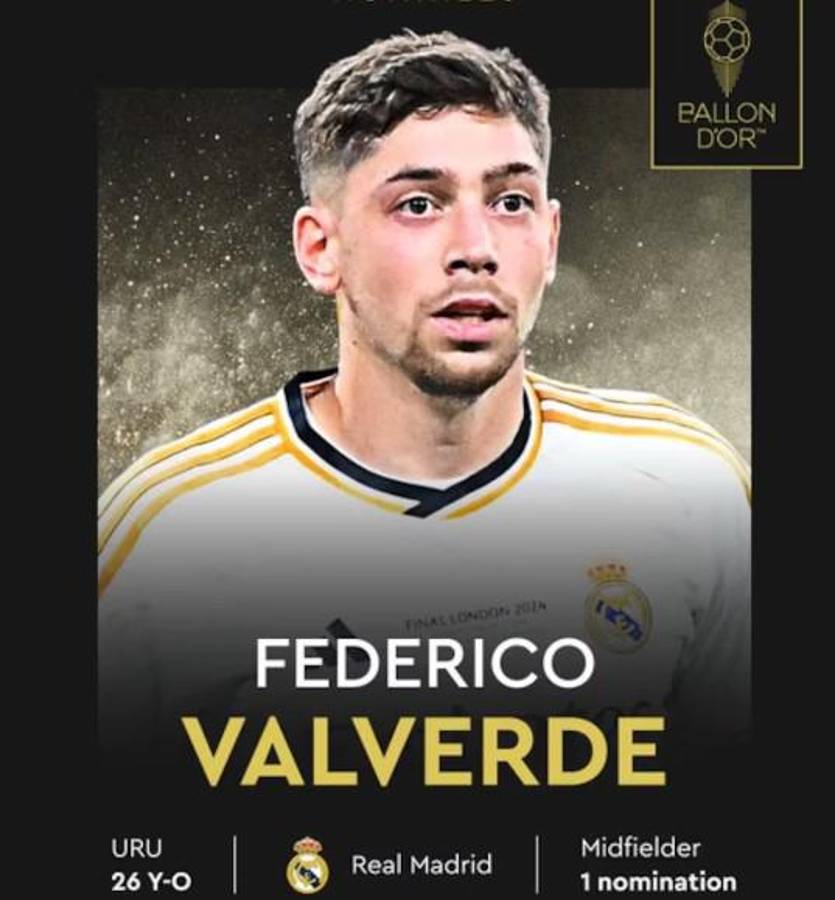 El ranking de los 10 jugadores que son los grandes favoritos a ganar el Balón de Oro 2024