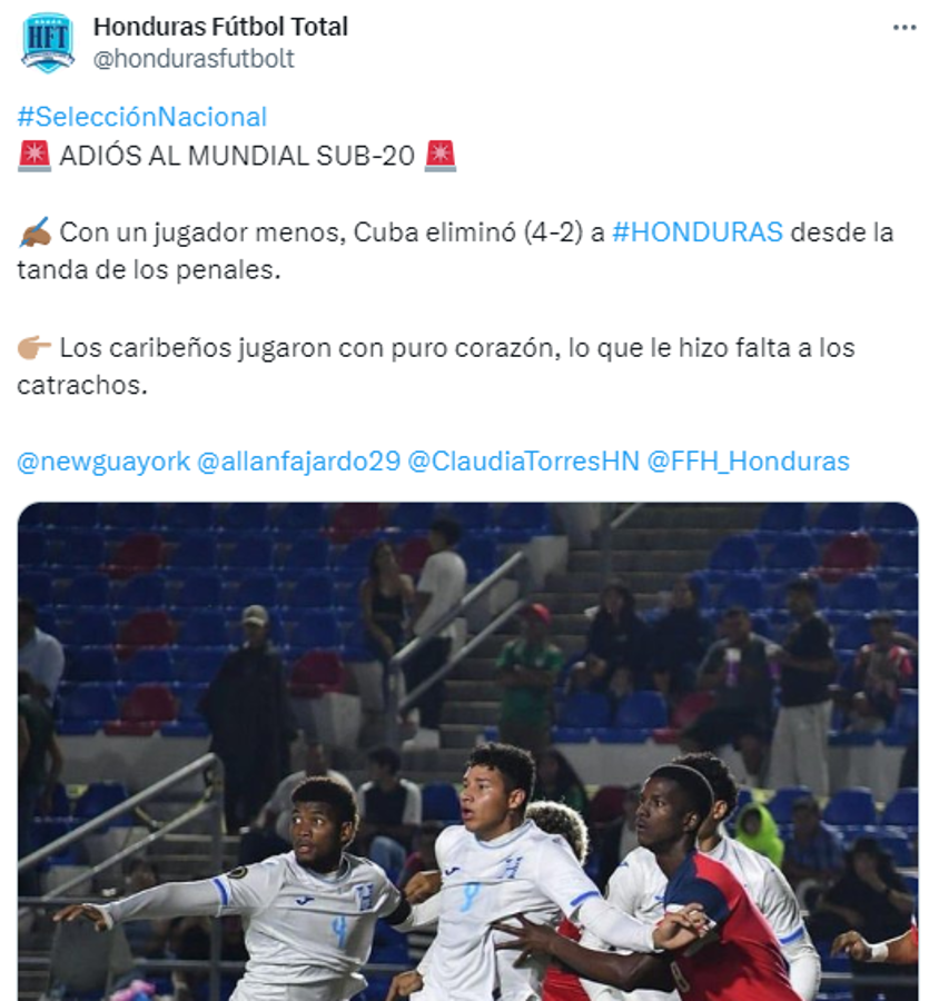 Honduras se estrelló ante Cuba por el pase al Mundial de Chile y así reacciona la prensa: “Una absoluta vergüenza”
