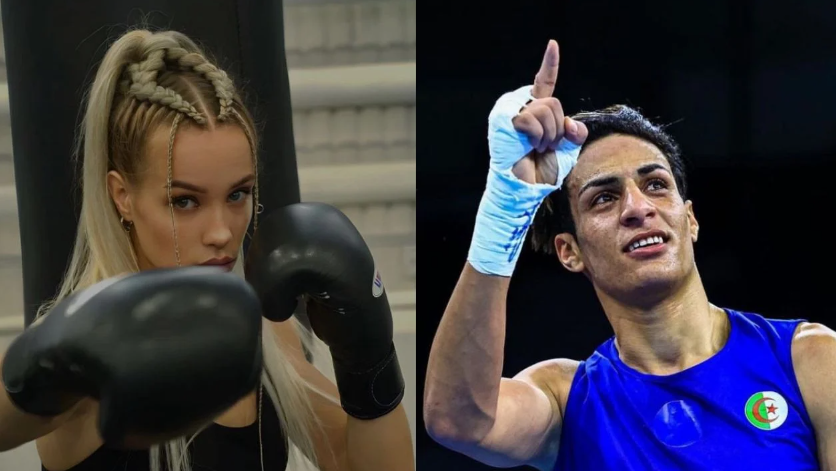 París 2024: una campeona rusa desafió a Imane Khelif y le recuerda cuando la noqueó en 2023