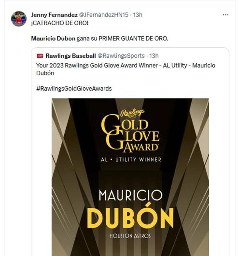 Los Astros de Houston y la prensa hondureña se rinde ante Mauricio Dubón: “Es nuestro The Best”