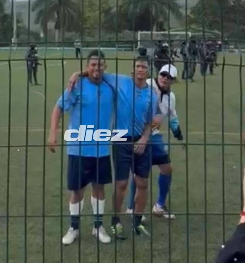 Óscar Pescado Bonilla reaparece jugando al fútbol: el exOlimpia impacta al quedar campeón de torneo en centro penal