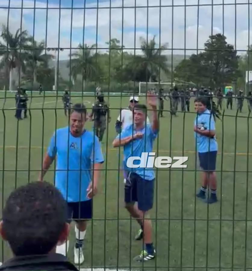 Óscar Pescado Bonilla reaparece jugando al fútbol: el exOlimpia impacta al quedar campeón de torneo en centro penal