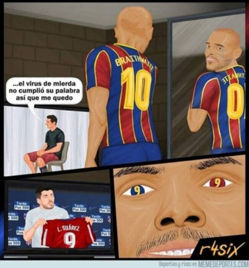Los memes destrozan al Barcelona y a Luis Suárez tras su fichaje por el Atlético de Madrid
