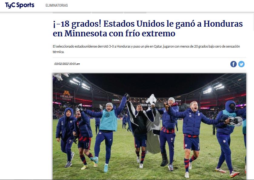 “Trampa mortal y escándalo”: Lo que amaneció diciendo la prensa mundial de la derrota de Honduras ante EUA