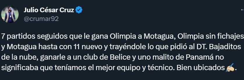 “Troglio, el padre de Motagua”, “Olimpia sigue mandando”: La reacción de la prensa tras el séptimo triunfo consecutivo del león