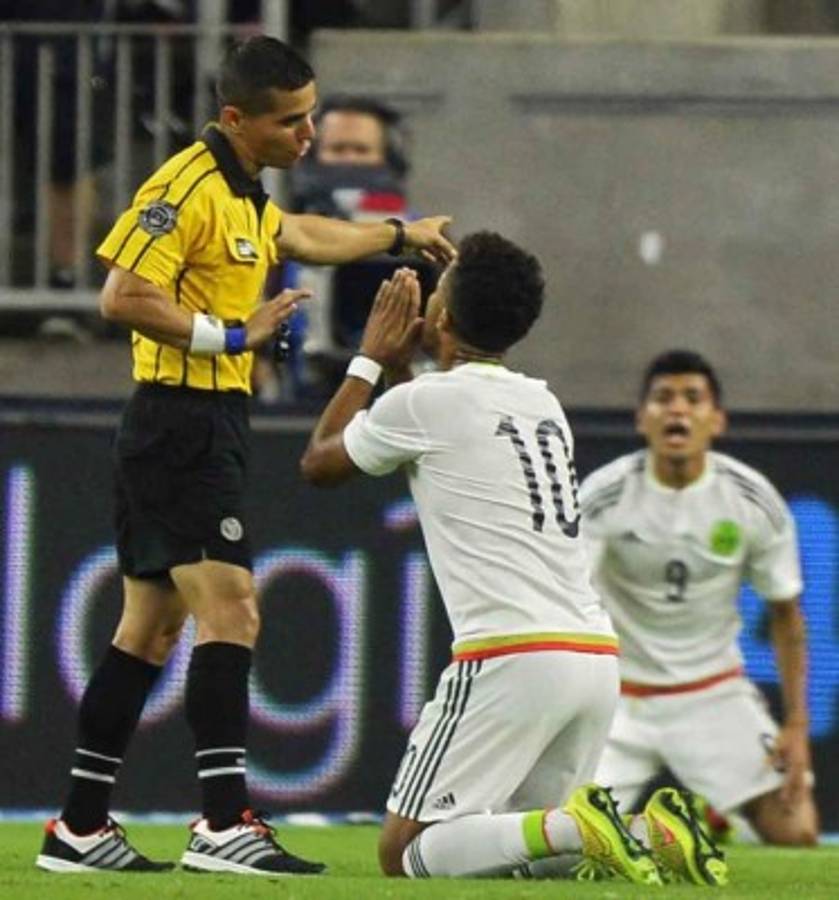 Imágenes del amistoso México-Honduras en el estadio NRG de Houston.