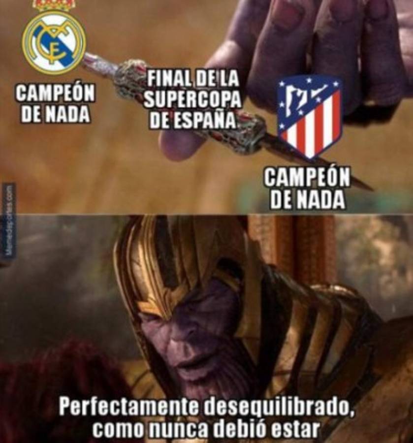Los divertidos memes que 'trituran' al Atlético tras perder una nueva final contra Real Madrid