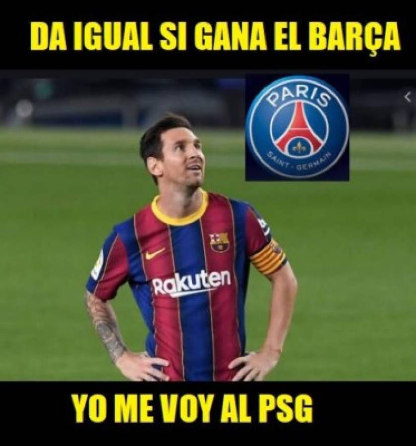 Messi es protagonista de los memes tras la sufrida victoria del Barcelona en la Copa del Rey