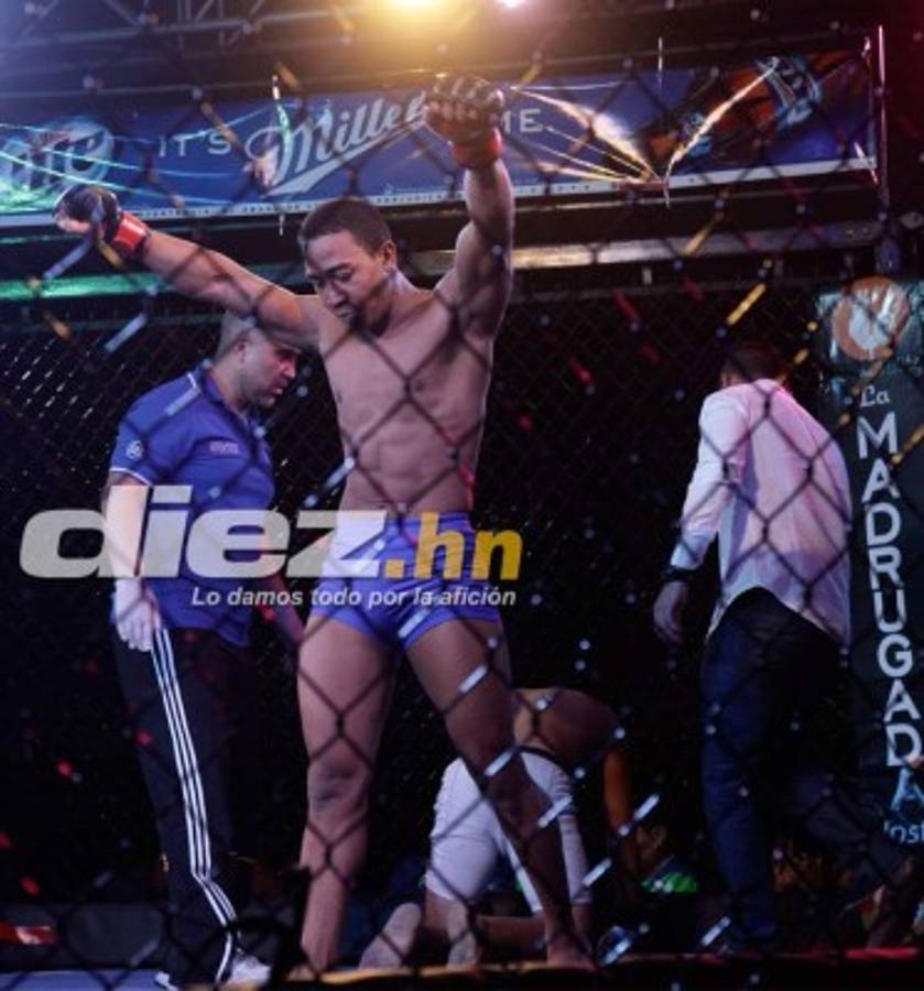 Espectacular velada de artes marciales mixtas de la HFL