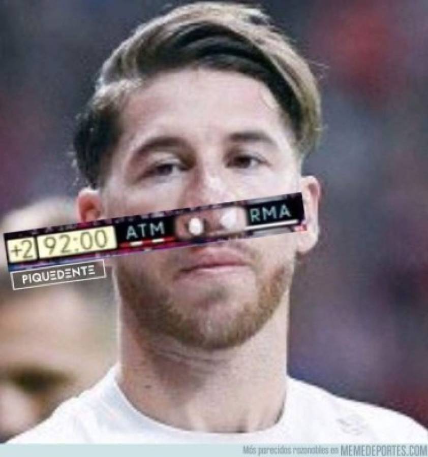 ¡Para seguir riendo! Los nuevos memes del sufrido empate del Atlético contra el Real Madrid