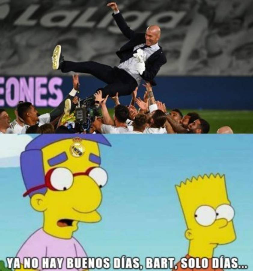 Los memes hacen pedazos al Real Madrid por la segunda marcha de Zidane ¡Ya hay sustituto!
