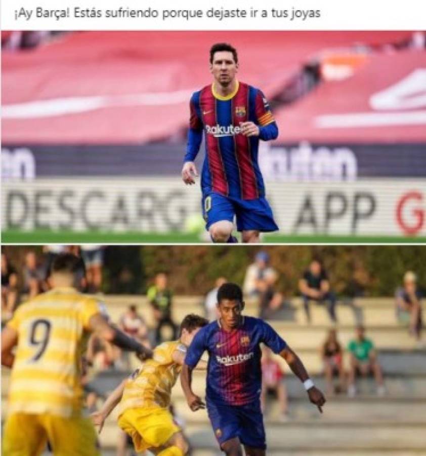 Messi, CR7 y hasta Vinicius: Los jocosos memes que dejó el hattrick del Choco Lozano ante Villarreal