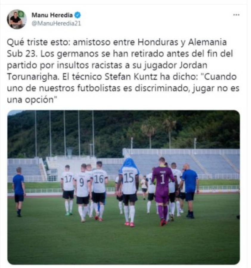 ¿Racismo en Tokio? La reacción de la prensa mundial tras el escándalo en el Alemania-Honduras y diario Marca estalla