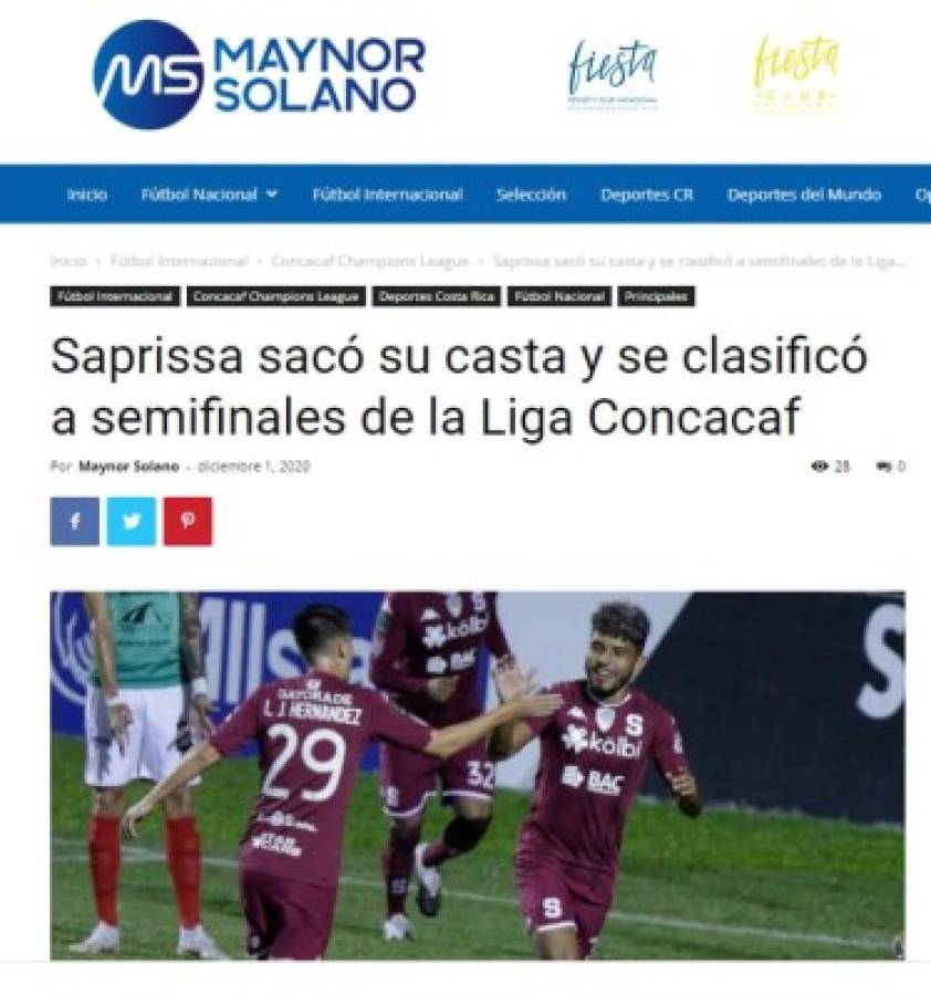 'Monstruo solo uno', lo que dicen los medios y periodistas después del Saprissa-Marathón