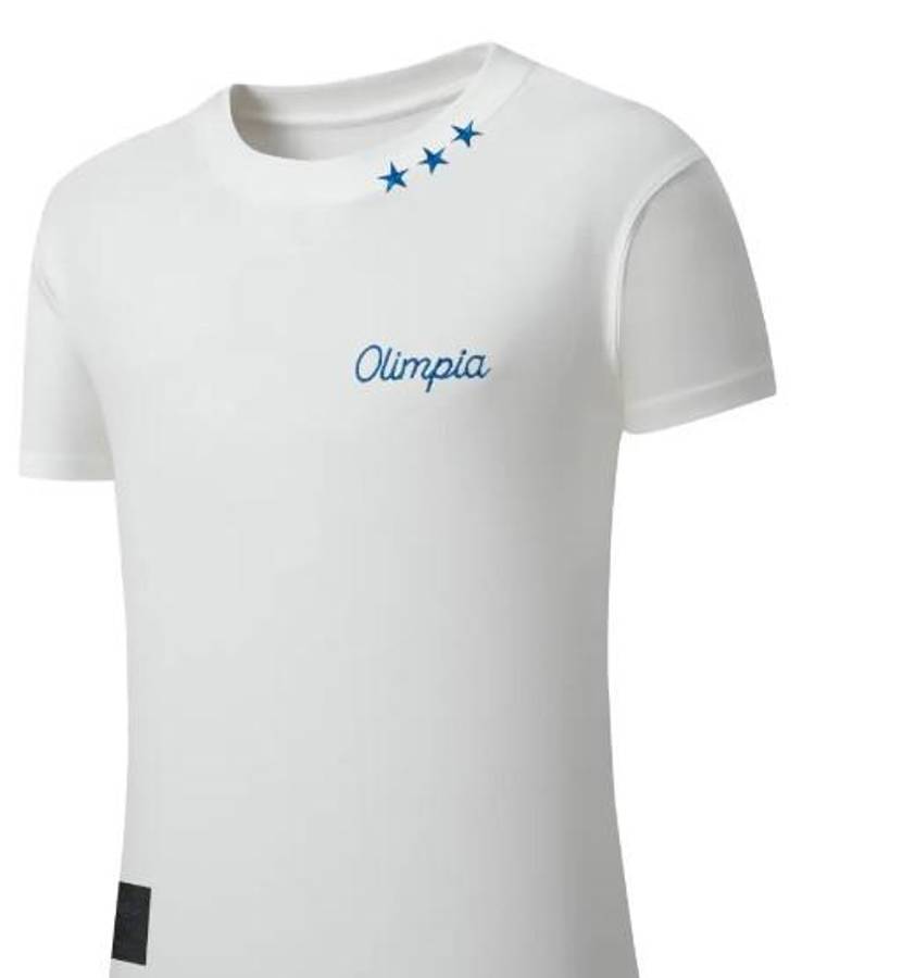Con el escudo del primer campeón del área: así es la espectacular nueva camisa que lanzó el Olimpia ¿Su precio?