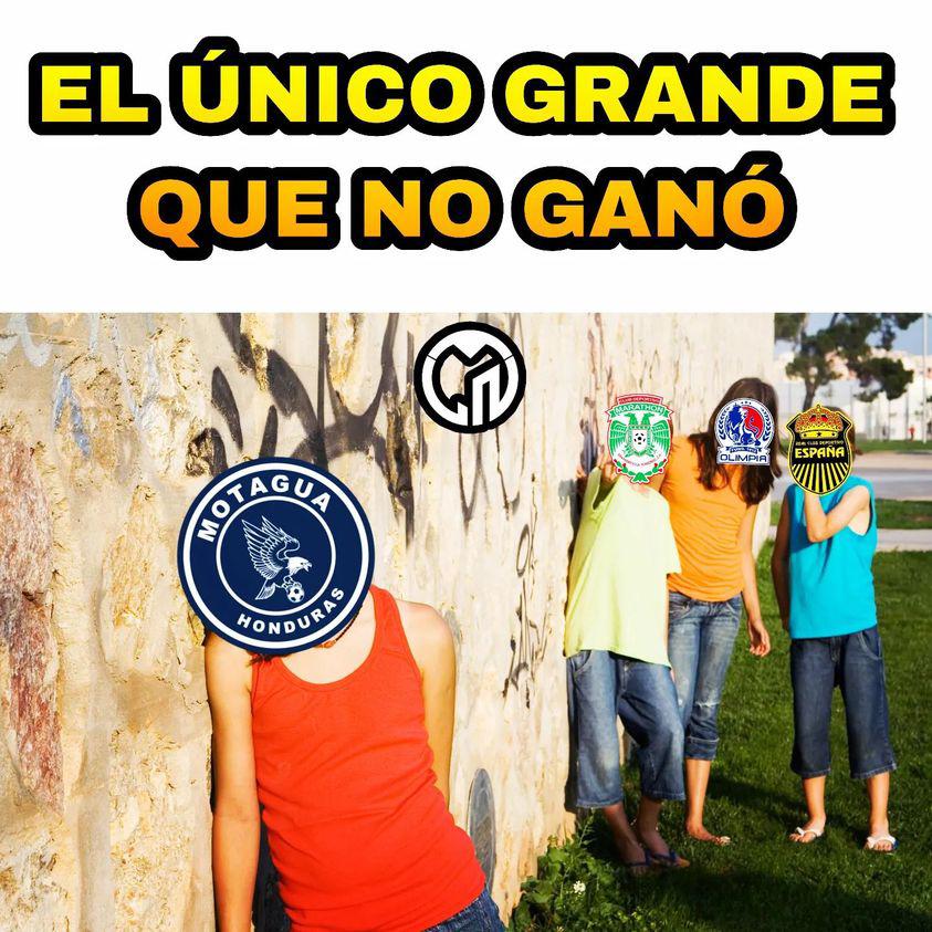 Los memes no perdonan al Motagua tras perder el invicto ante Real España en el estadio Nacional