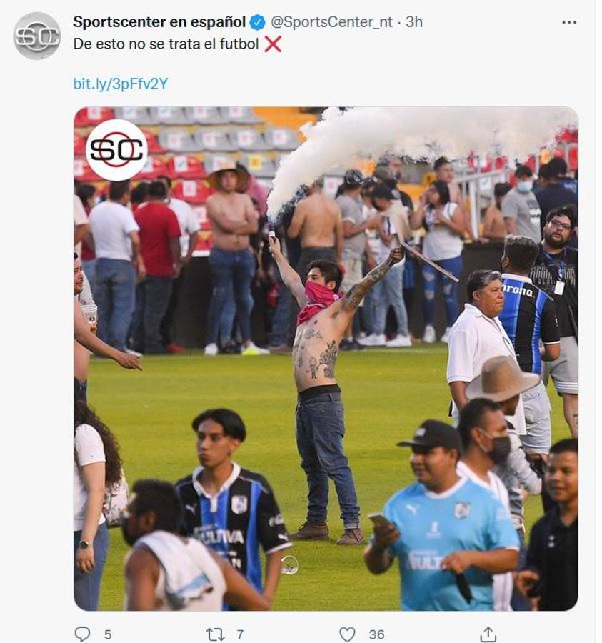 “Horror en México y vergüenza”: Lo que dice la prensa internacional sobre los actos de violencia en el Querétaro-Atlas