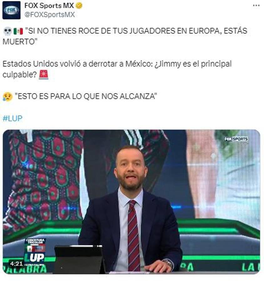 Faitelson señala los culpables: lo que dice la prensa de México luego de caer ante Estados Unidos en Liga de Naciones