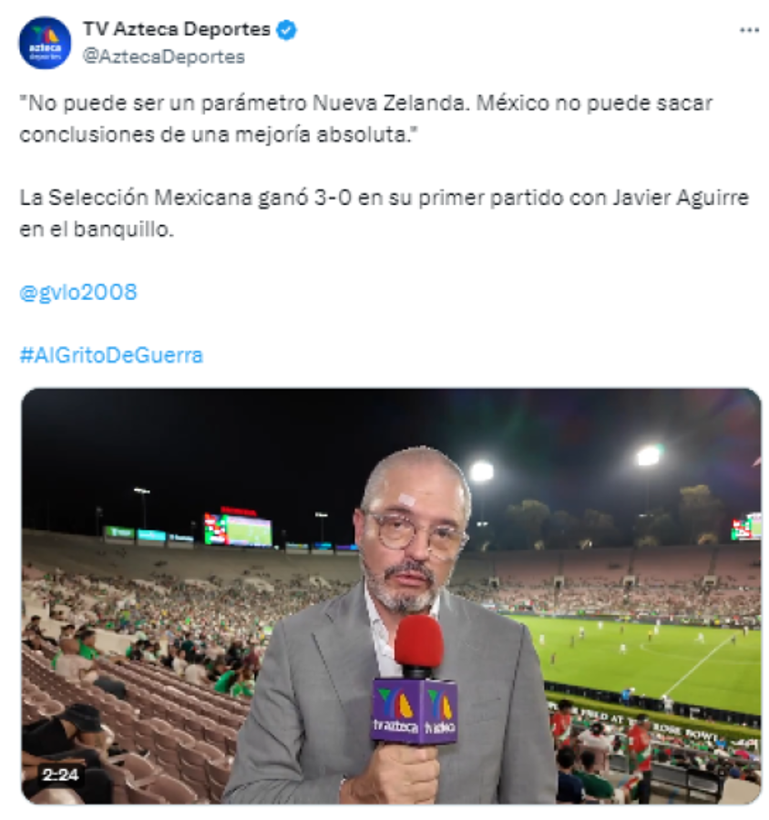 “Cansados de tanta mediocridad”: la reacción de Faitelson y la prensa de México tras el gane ante Nueva Zelanda