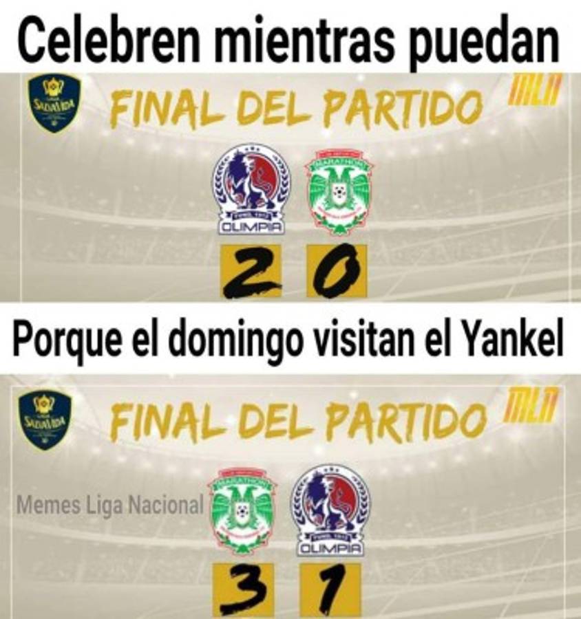 ¡Saborean la copa! Los otros memes que revientan a Marathón por perder la final de ida contra Olimpia