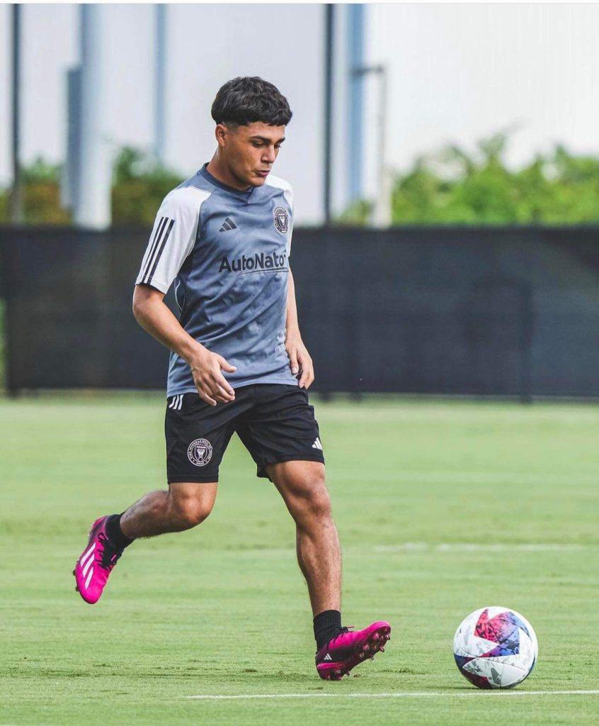 Ricardo Ricky Montenegro ha entrenado varias veces con el primer equipo del Inter Miami.