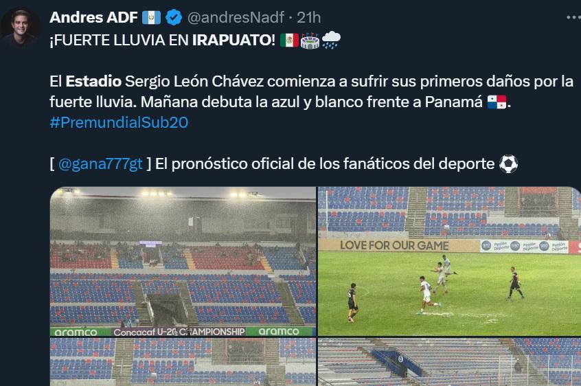 “Es un potrero”: Prensa centroamericana arremete con todo contra el estadio de Irapuato en el Premundial Sub-20