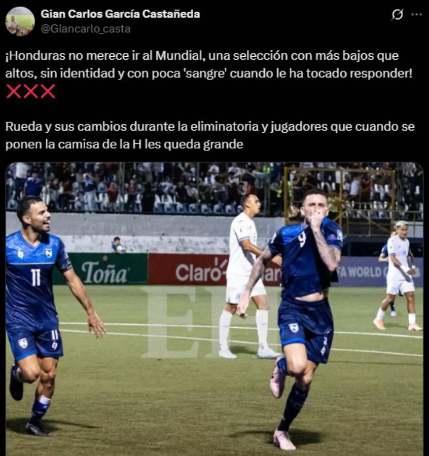 Vergonzoso, Somos el hazmerreír: señalan al culpable de la caída de Honduras ante Nicaragua en la Eliminatoria