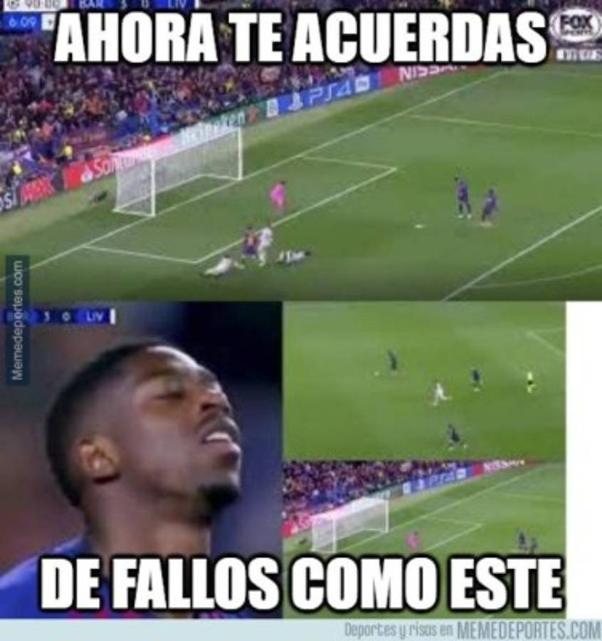 Liverpool, Messi y los memes que destrozan al Barcelona por su eliminación en Champions