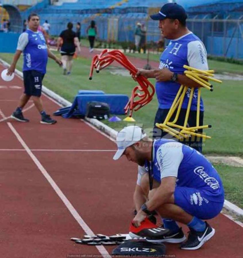 FOTOS: Los detalles más íntimos de la práctica en la Selección de Honduras