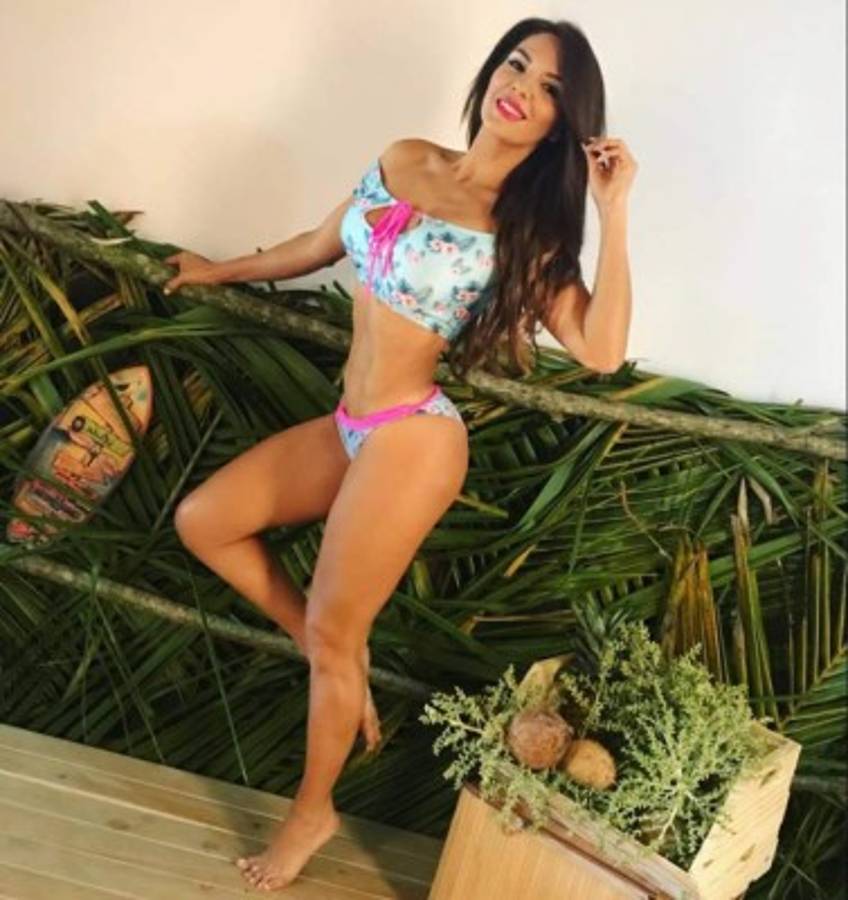 Marcela Negrini, la escultural modelo centroamericana de la semana