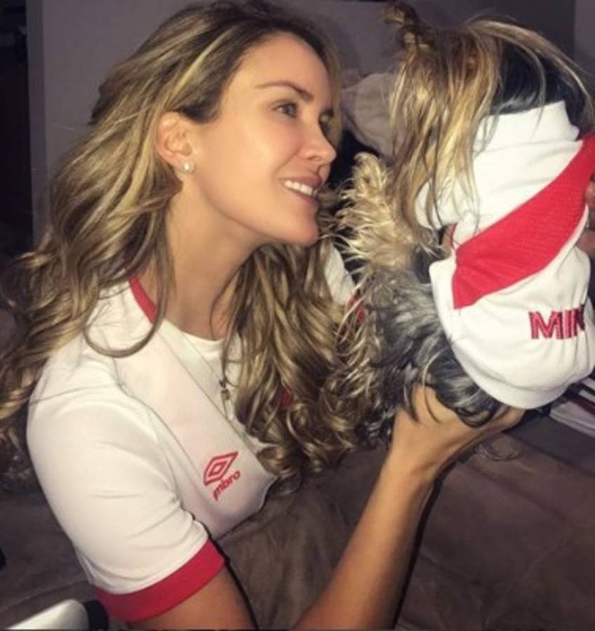 Verónica Montes, la bella actriz de Perú que festejó la clasificación al Mundial